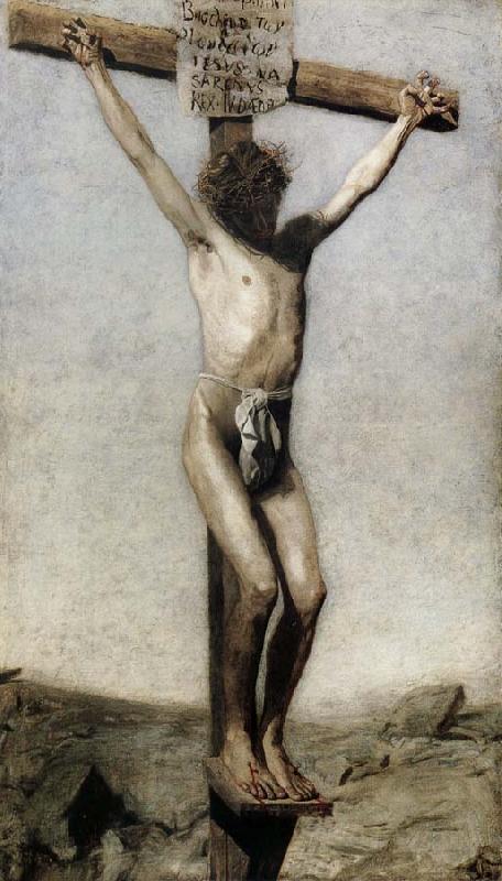Thomas Eakins Crucify oil painting image